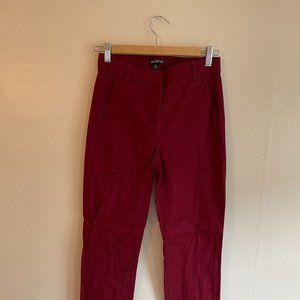 J Crew Red Pants